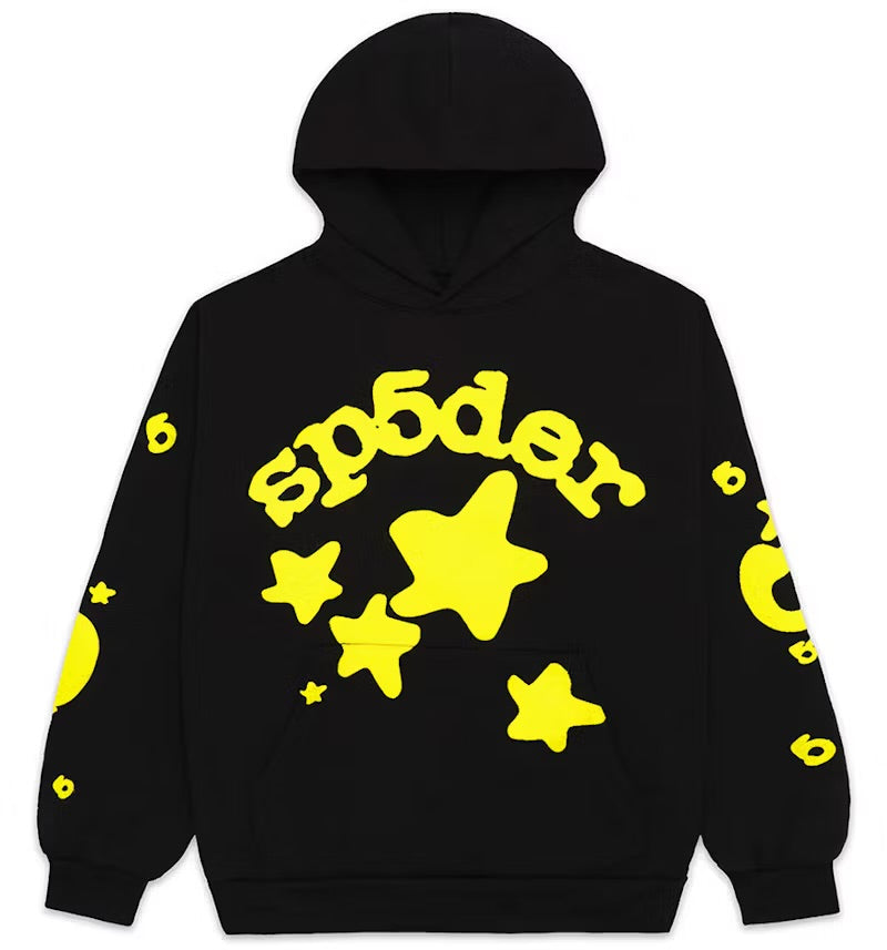 Sp5der hoodie onyx