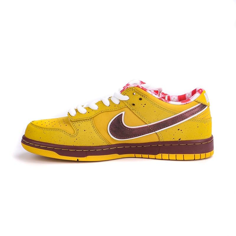 SB Dunks Yellow Lobster