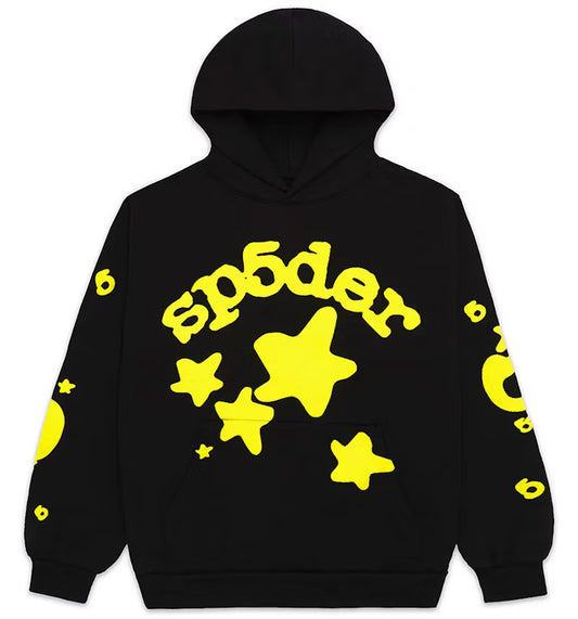 Sp5der hoodie onyx