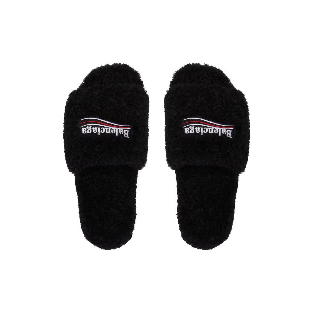 Balenciaga Furry Slides