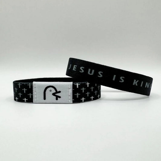 Jesus is king bracelet